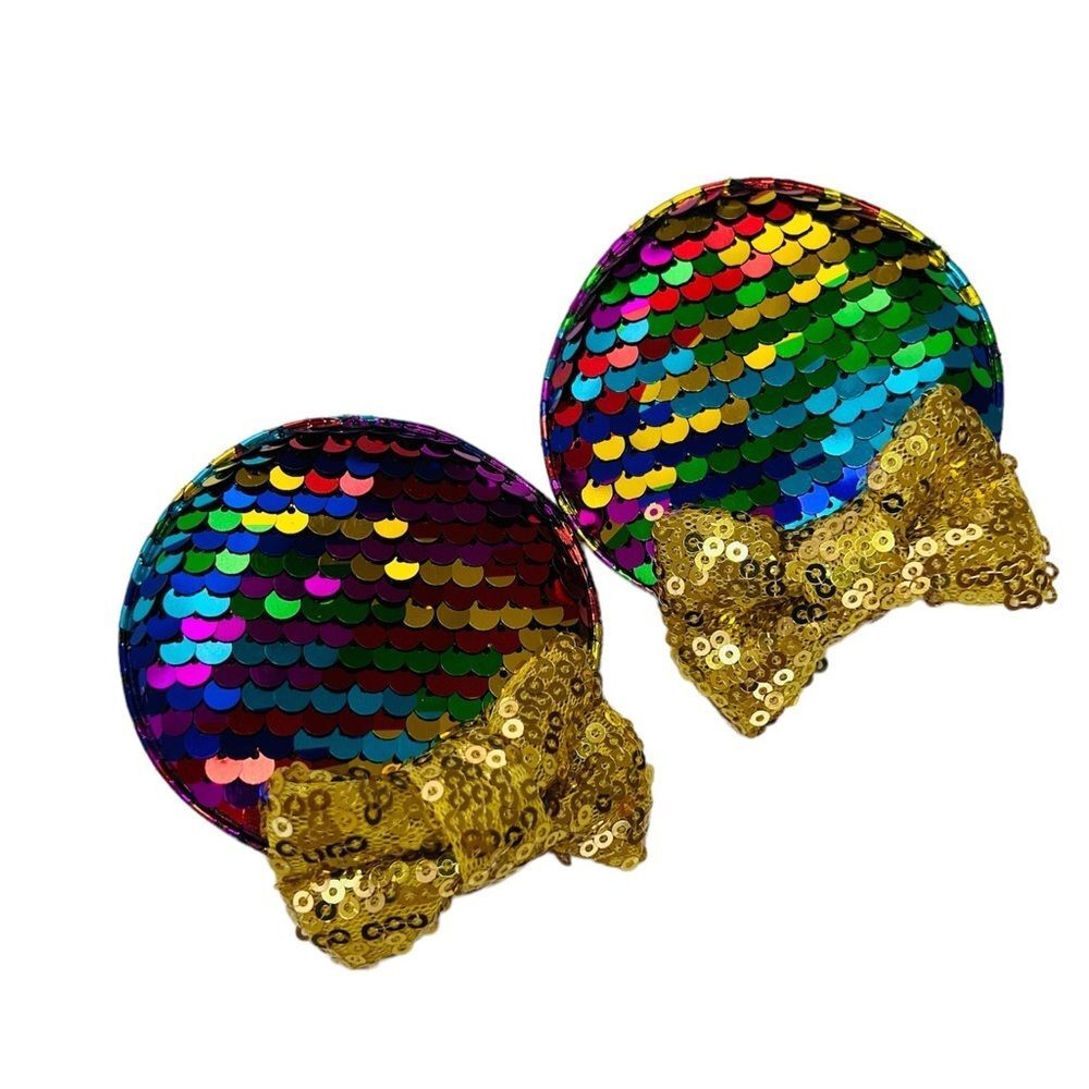 Mickey Minnie Mouse Disney Colorful Ears Hair Clips for Girls